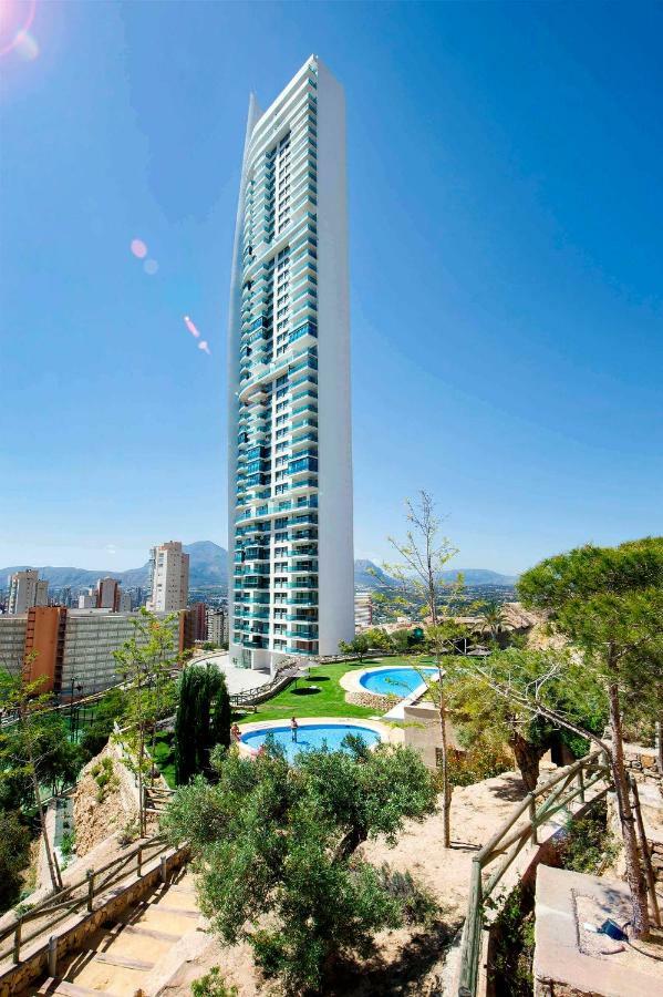 Highrise Apartment With Private Terrace & Sea Views - 34Th Floor Benidorm Exterior photo