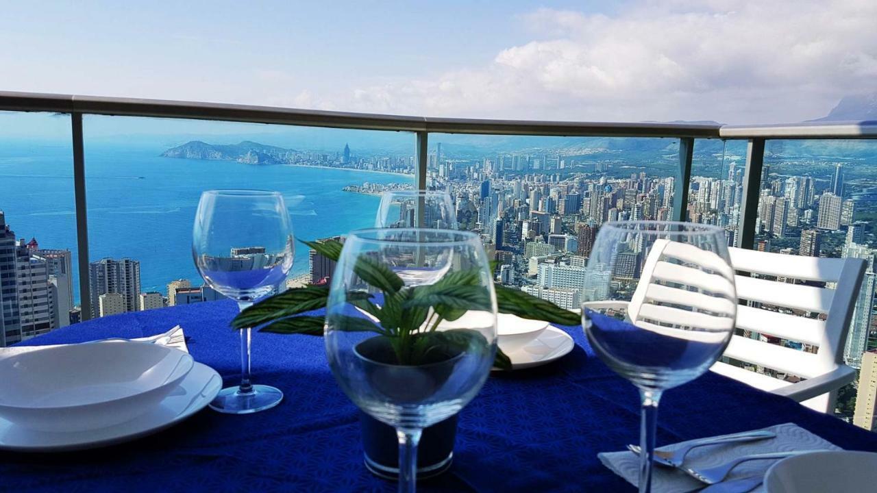Highrise Apartment With Private Terrace & Sea Views - 34Th Floor Benidorm Exterior photo