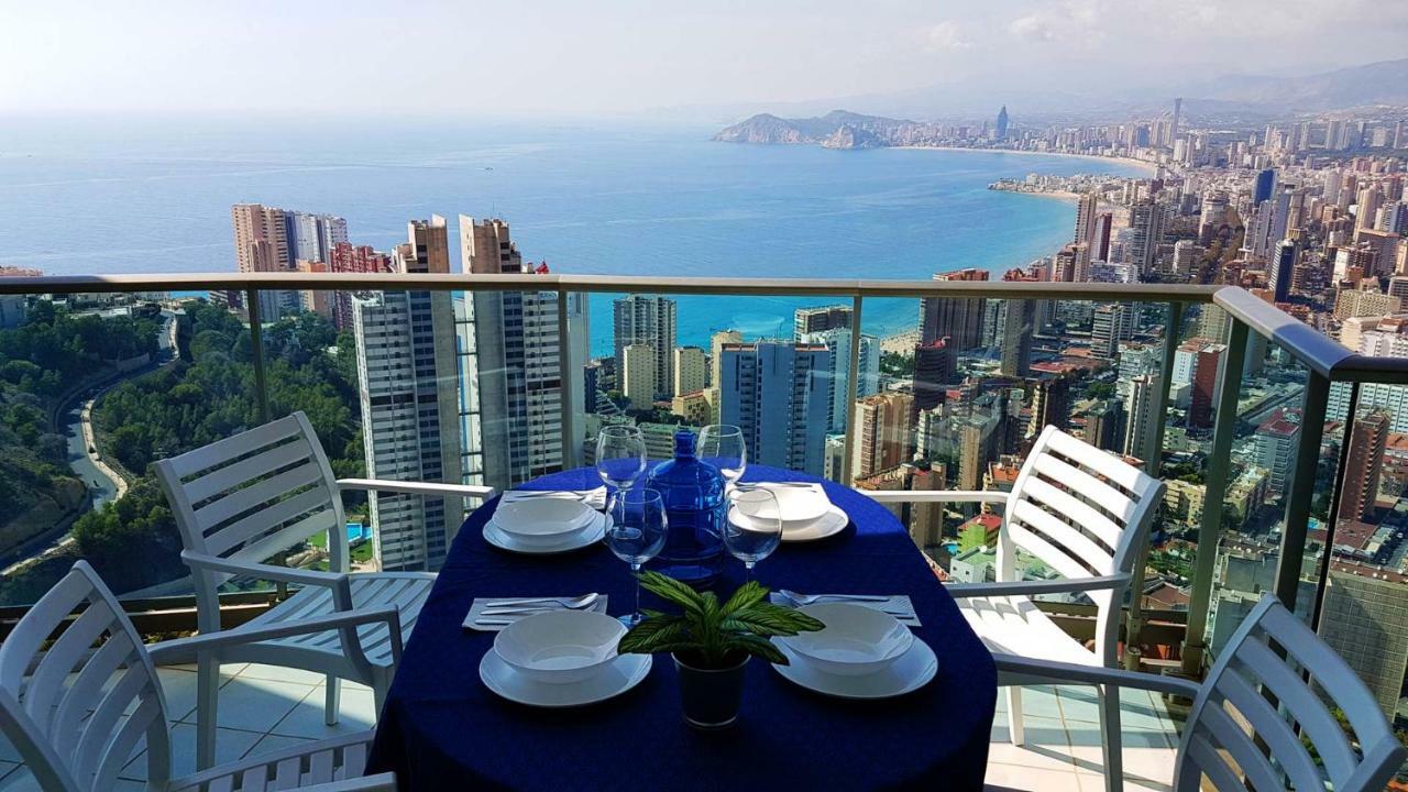 Highrise Apartment With Private Terrace & Sea Views - 34Th Floor Benidorm Exterior photo