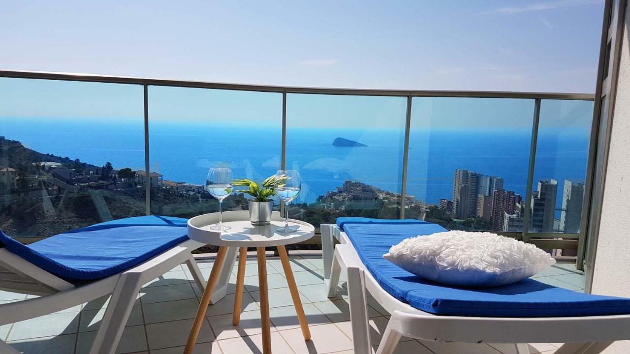 Highrise Apartment With Private Terrace & Sea Views - 34Th Floor Benidorm Exterior photo