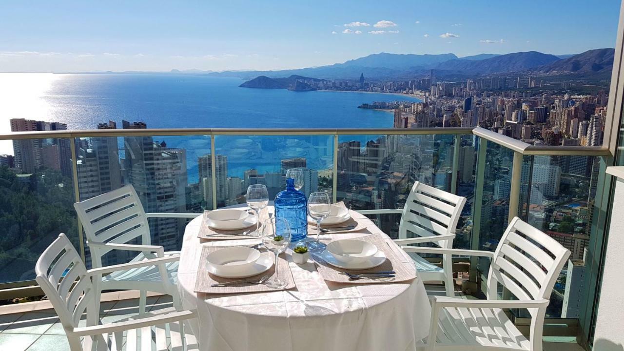 Highrise Apartment With Private Terrace & Sea Views - 34Th Floor Benidorm Exterior photo